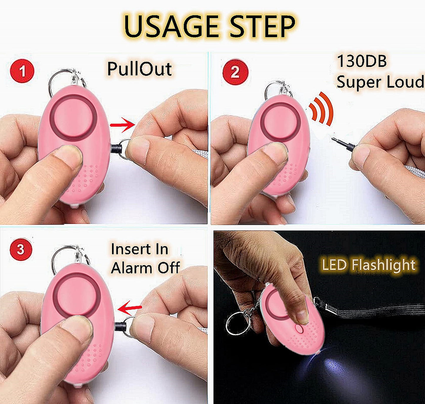 BATUMEYE Gift Set for Woman with Bottle Opener, Card Holder, Wristlet Strap, Whistle, Travel Bottle Holder(Bag Pink)